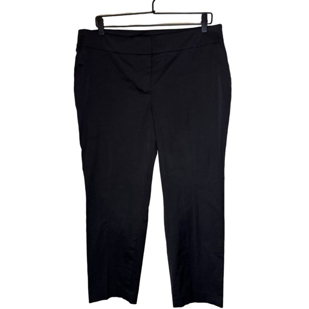 Talbots Signature Ankle Dress Pants - Black Size 14P